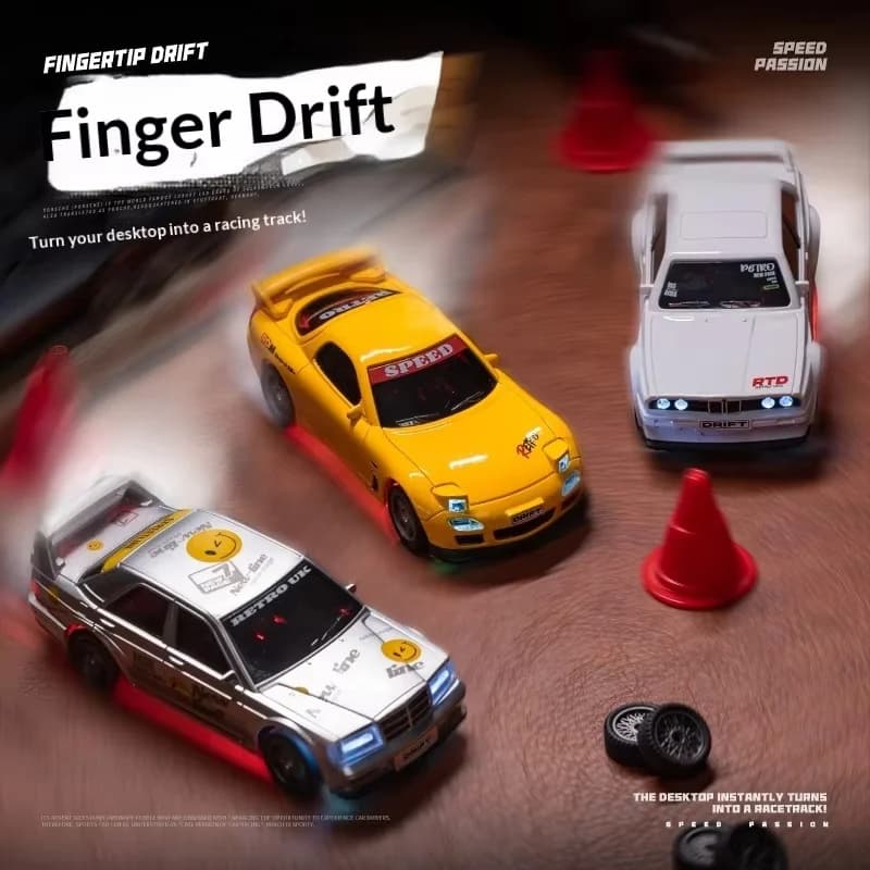 Mini RC Drift Car a quattro ruote motrici telecomandate Auto da corsa Regalo per ragazzi Piccola auto giocattolo per bambini Gioco da corsa desktop