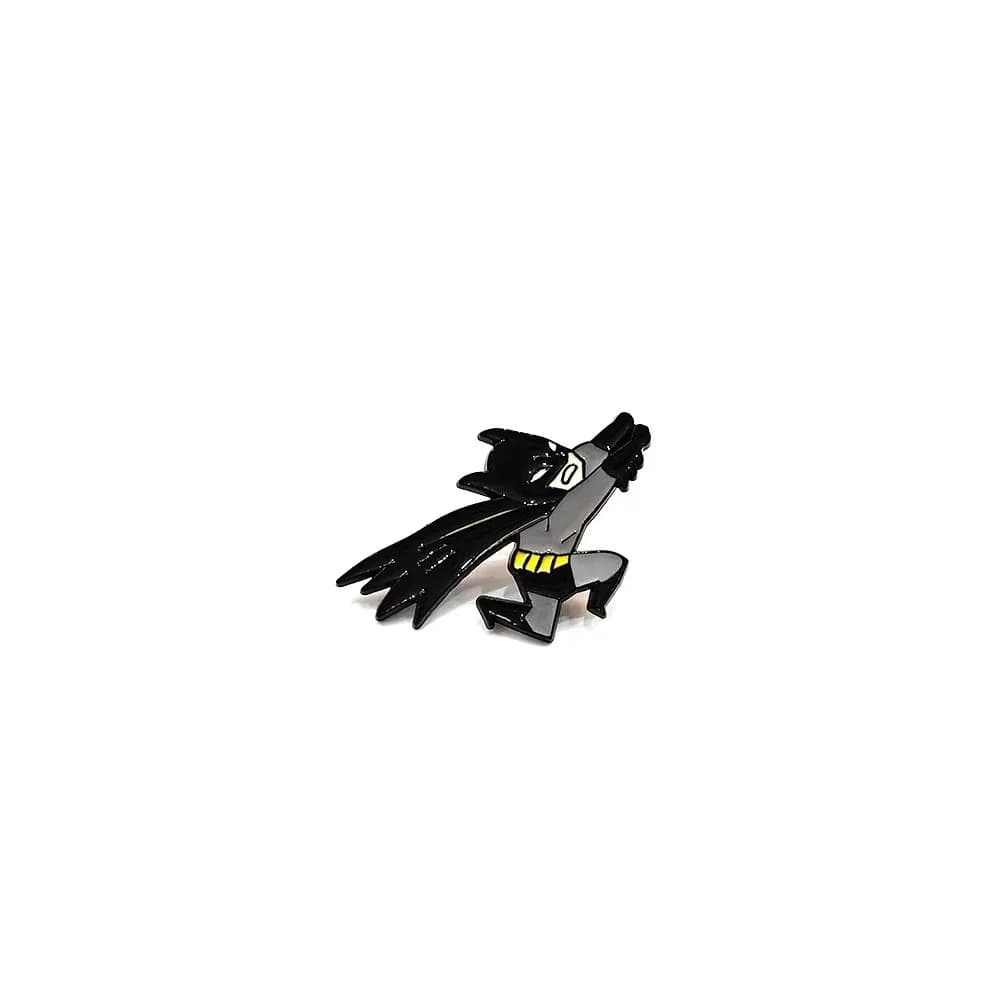 6 Pezzi Spilla in Metallo Personalizzata Creativa a Tema Batman, Stile Cartone Animato Anime, Simpatica, per Zaino, Regalo, Commercio all'Ingrosso