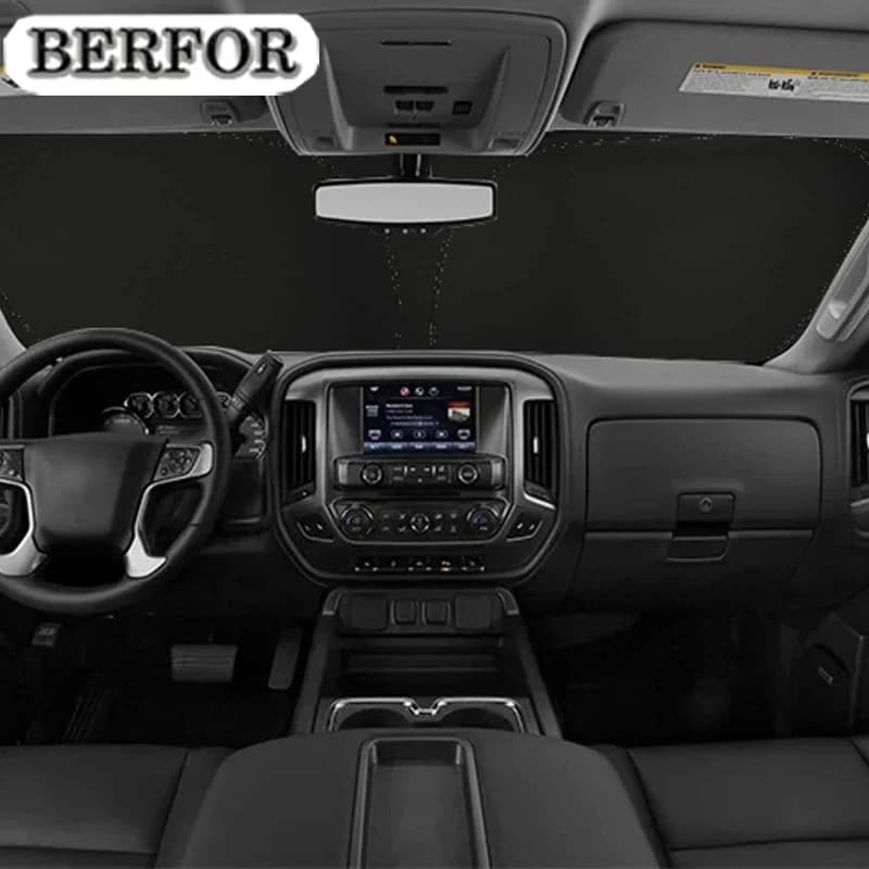 Parasole per Parabrezza Nano-Isolante per GMC Sierra 2019~2023, Accessorio Auto per Interni