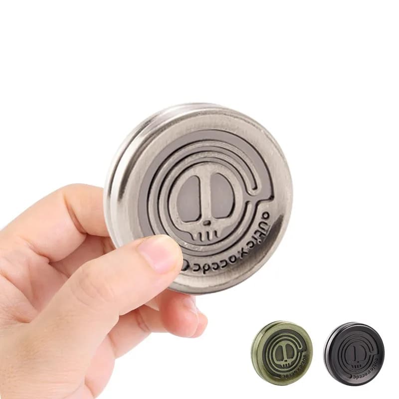 Diavolo Latte Cap Monete tattiche magnetiche EDC Metallo per adulti Agitarsi Giocattoli Autismo Giocattoli sensoriali ADHD Mano Spinner Ansia Sollievo dallo stress