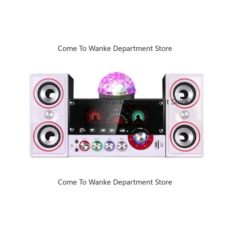 Computer KTV speakers with subwoofer for home karaoke, TV living room multimedia desktop wireless Bluetooth speaker
