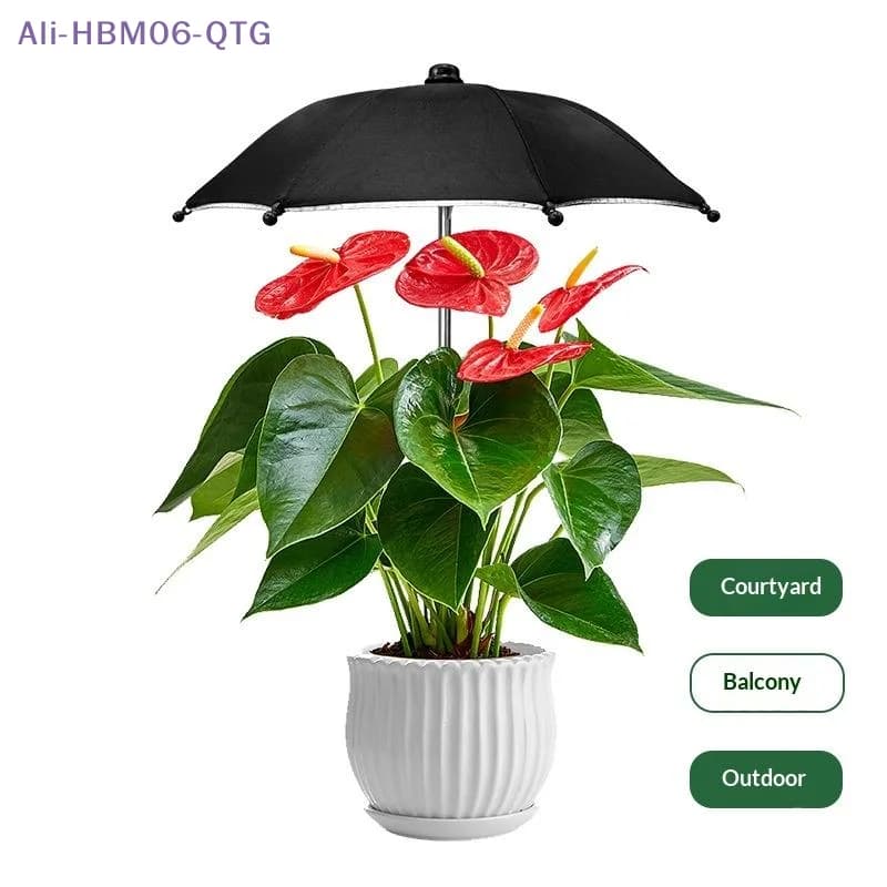 Adjustable Height Plant Umbrella Outdoor Garden Sun Shade Screen for Seedlings Vegetables Flowers
