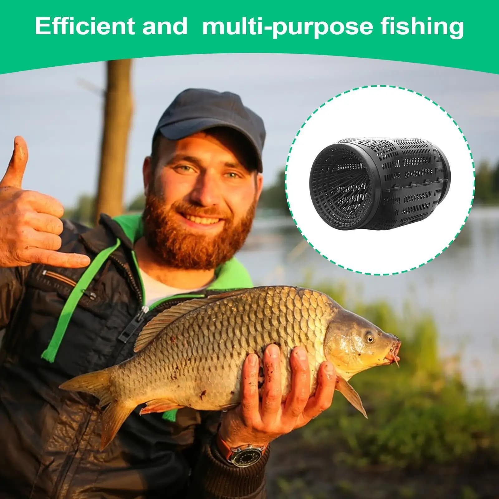 Fishing Bait Trap Eel Loach Trap Fishing Pot Lightweight Fish Net Cage Bait Trap Crab Cage For Shrimp Crayfish Lobster