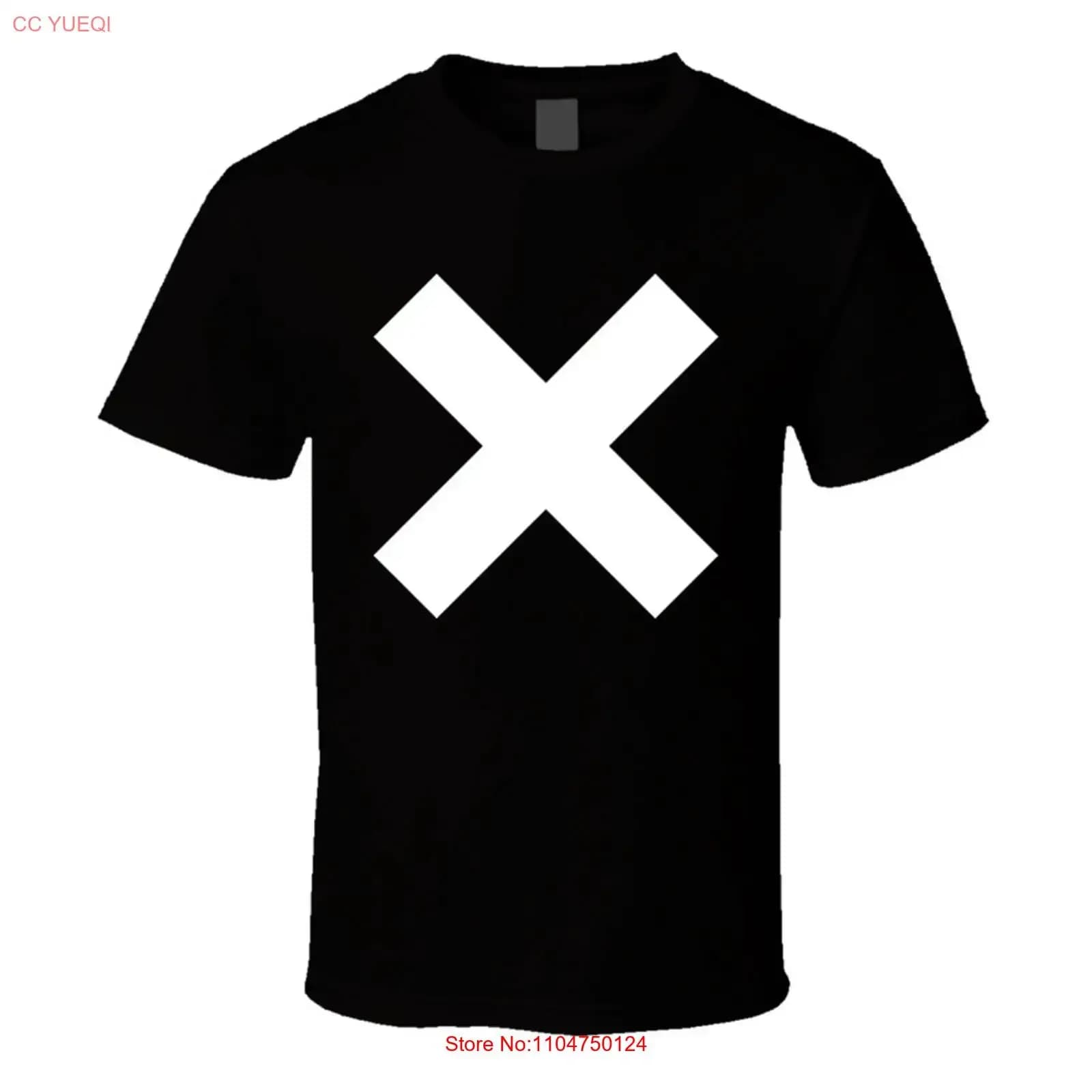 The Xx England Pop Indie Rock Brit T Shirt vintage Washed Top For Everyday Wear Versatile Unisex Slightly Stretched streetwear