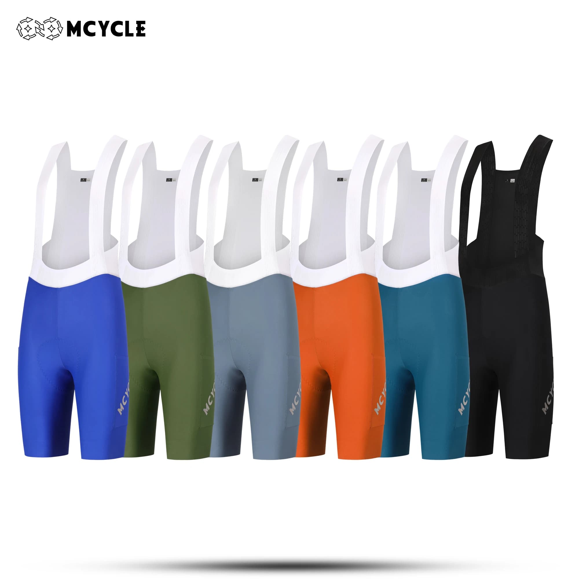 Mcycle Breathable Padded Cycling Bib Shorts&tights High-Waisted Bike Bib Short for Women Seamless Cycling Bib Clothing