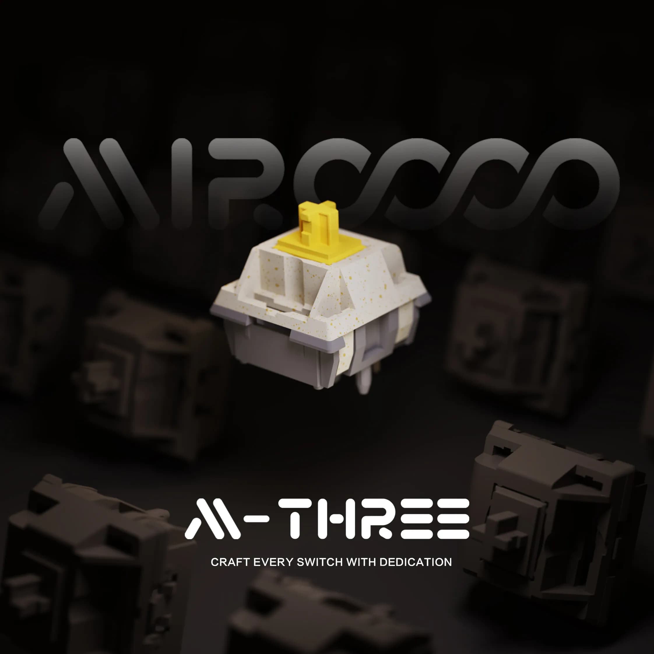 5 Pin HotSwap LY Stem Keygeek Linear Switches for MX Mechanical Keygeek