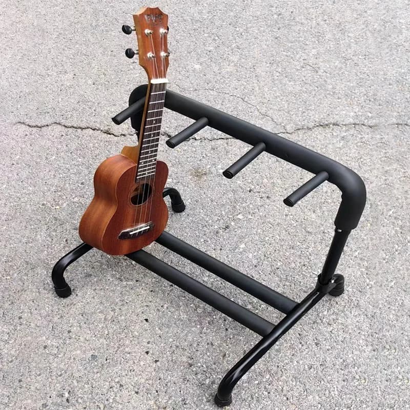 Supporto per ukulele/violino Supporto pieghevole Supporto per strumenti musicali Supporto per ukulele portatile stabile Accessori per strumenti professionali