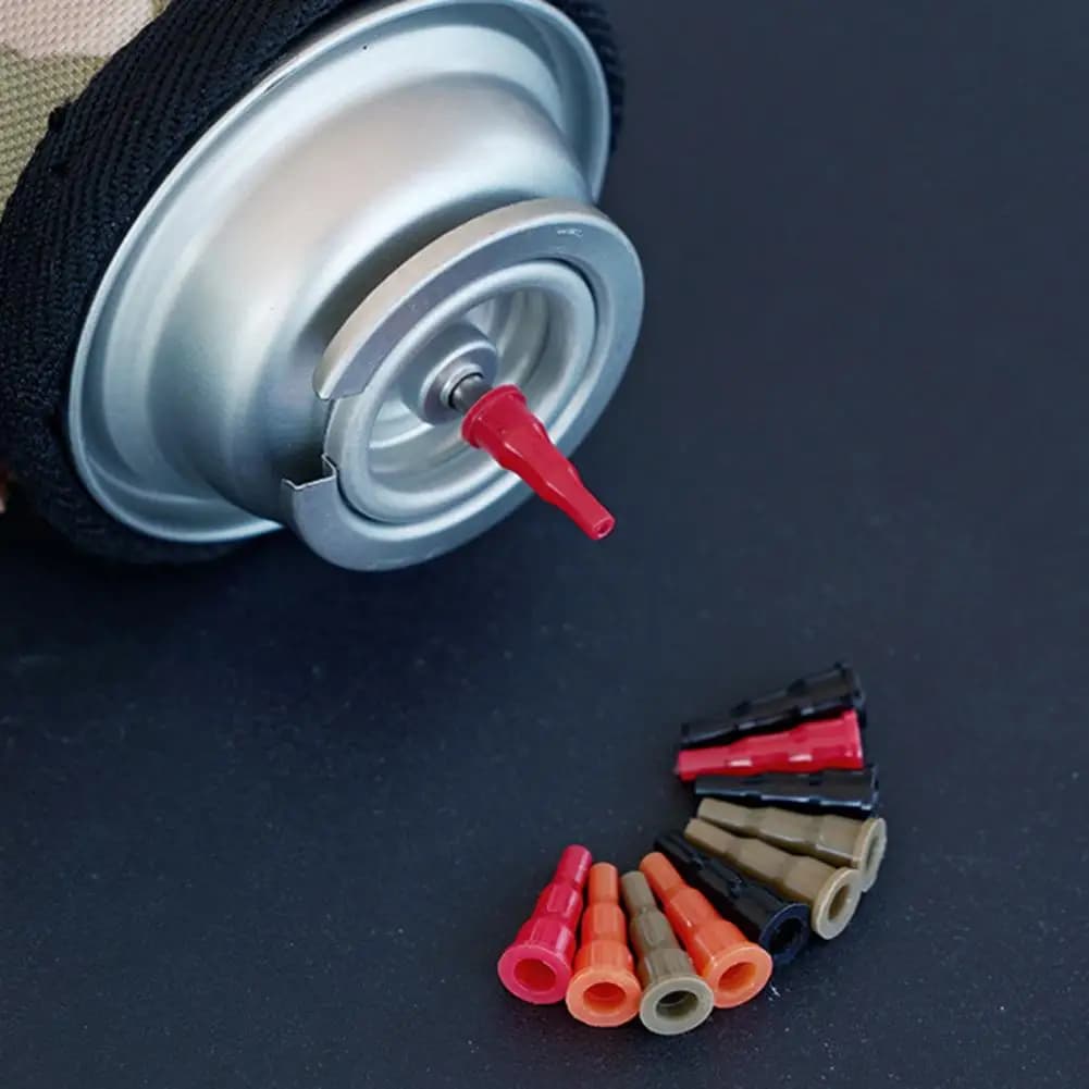 Adapter butane nozzle Adapter gas tank external box camping tank mower gas charging gas toe converter connector