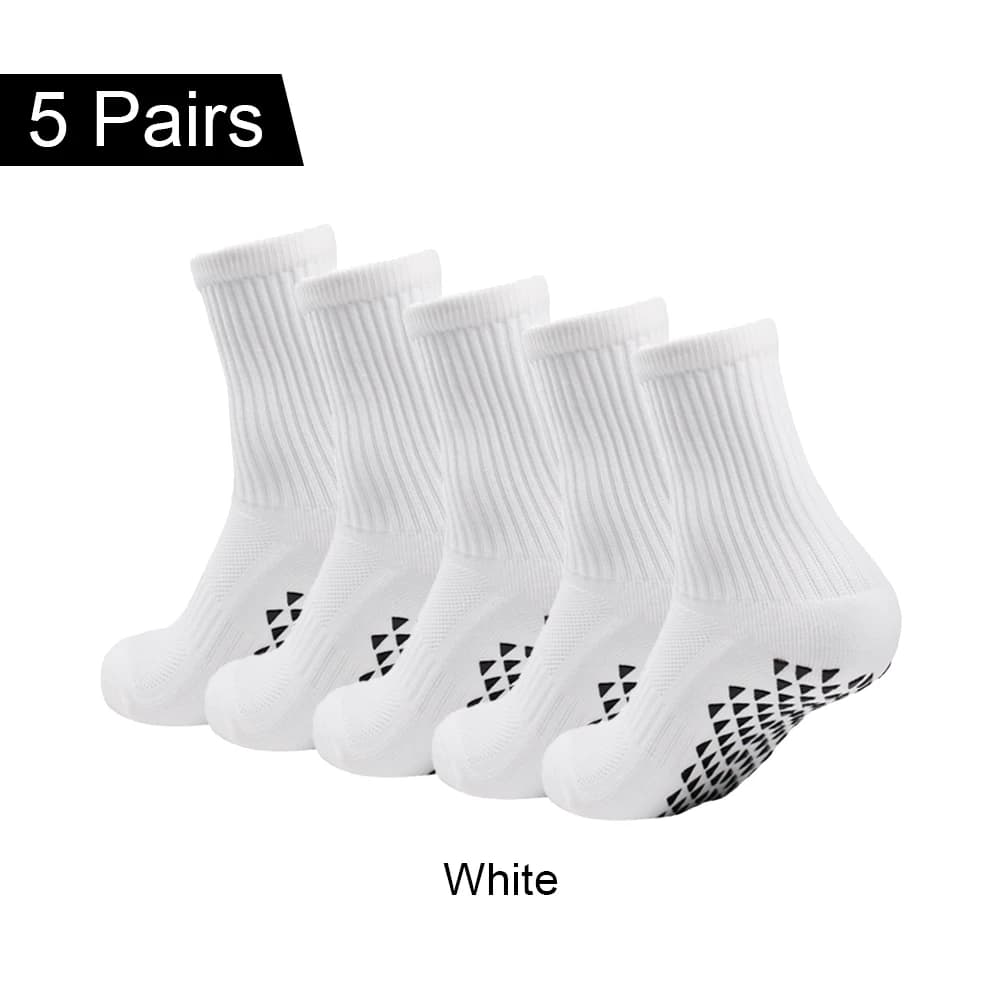 5 pairs of tennis socks football socks sports socks that erode non-slip climbing socks breathable basketball socks