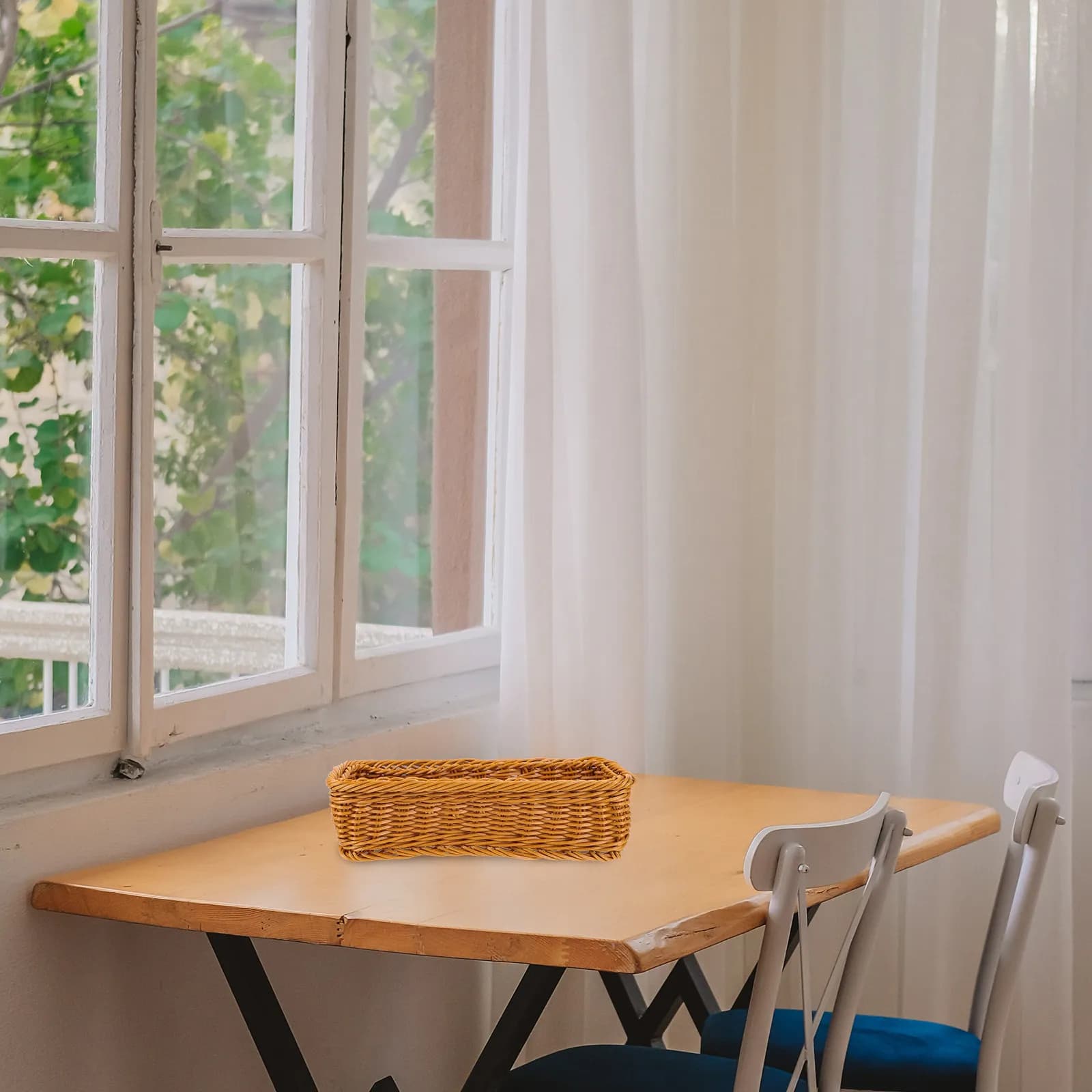 Cestino portaoggetti in plastica per bottiglie di condimenti, snack, frutta secca, verdure, decorazione da scrivania, organizer da tavolo, articoli per la casa
