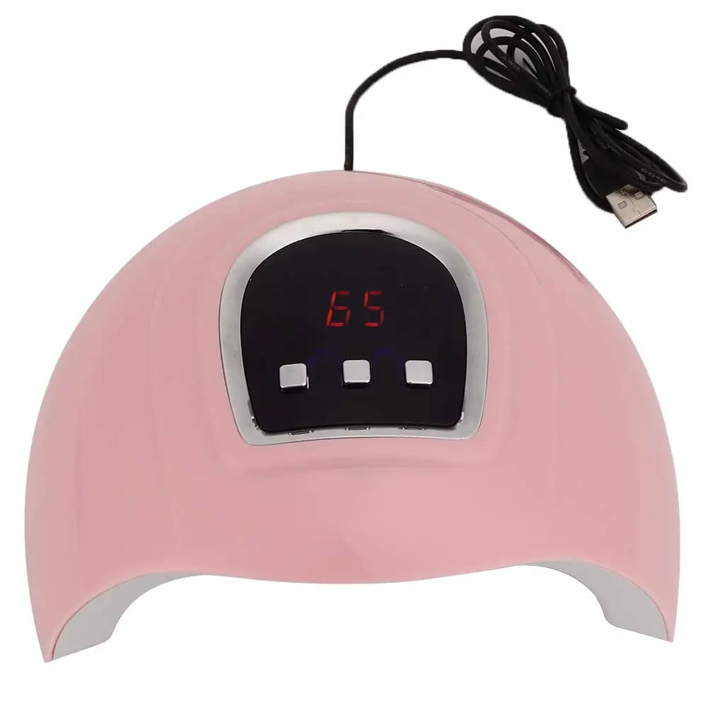 Lampada UV LED Professionale 54W per Unghie, Asciugatore per Smalto Gel, Attrezzatura per Manicure da Salone