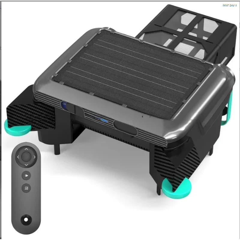 MFS01 Pool Vacuum Cleaner, Home Automatic-Powered Cordless Suace Cleaning And Leaf Skimming Robot