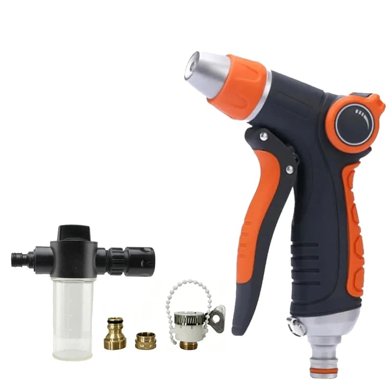 NEW Spray Gun for Adjustable Water, Auto Washing Gun, High Pressure Portable Garden Sprayer, Sprinkler, Garden Water Drop