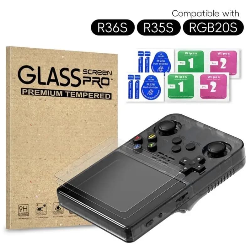 652F Tempered Film Transport Case for R36S/R35S/RGB20S Travel Protective Case and Cable Organizers