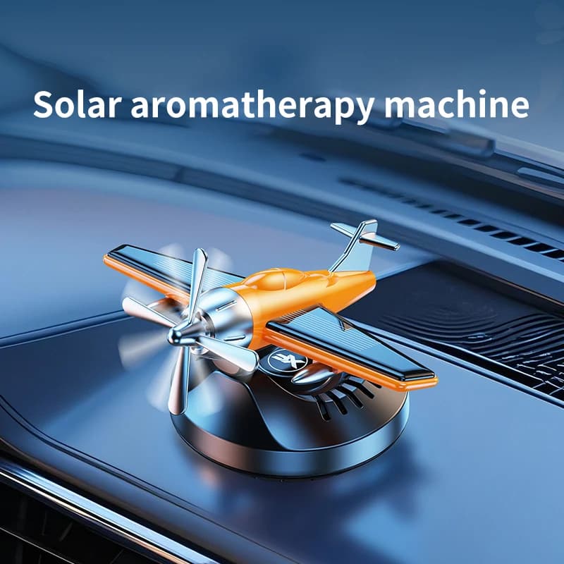 New car fragrance for solar power rotary plane, car perfume, seats accessories, interior car perfume decoration
