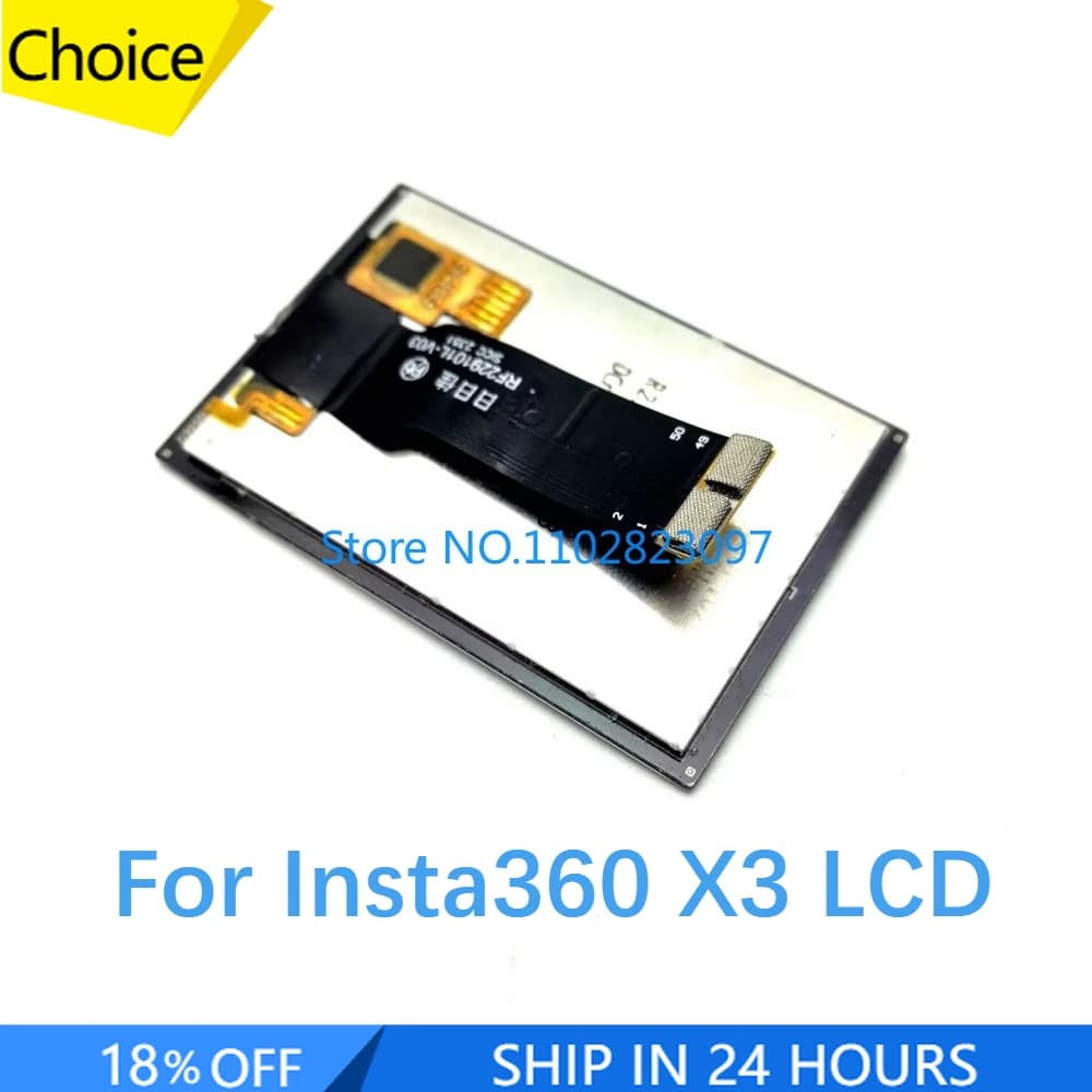 New original LCD display with touch repair parts for action camera with Insta360 X3 screen group
