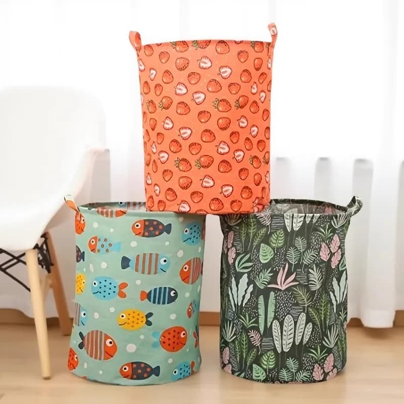 Bag holders for clothes, basket for children's clothes, for organizers for dirty clothes in the dorm
