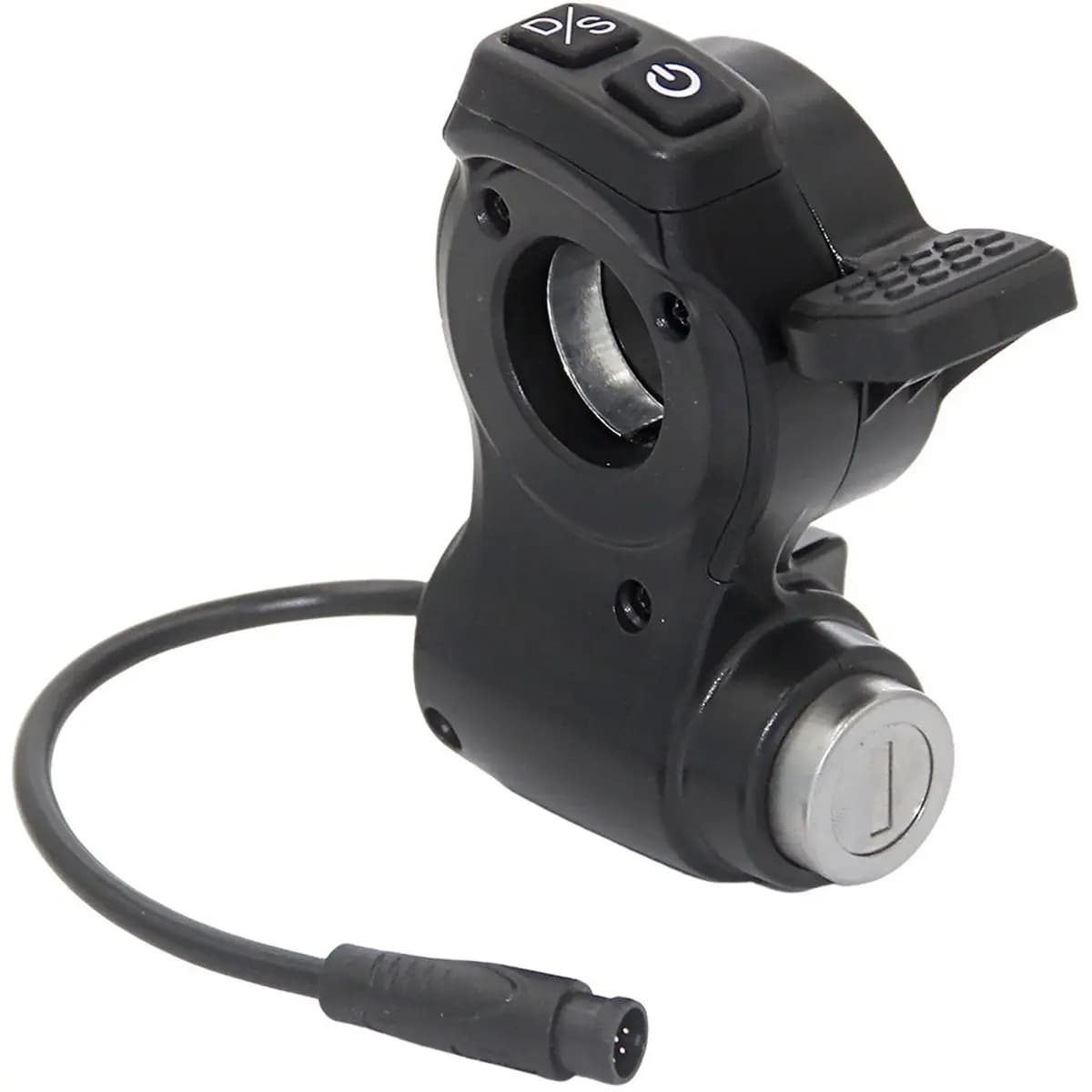 (A20Z) Ignition Key Lock & Thumb Throttle for G2 Master,Dual Drive Accelerator Switch,Electric Scooter Replacement Part