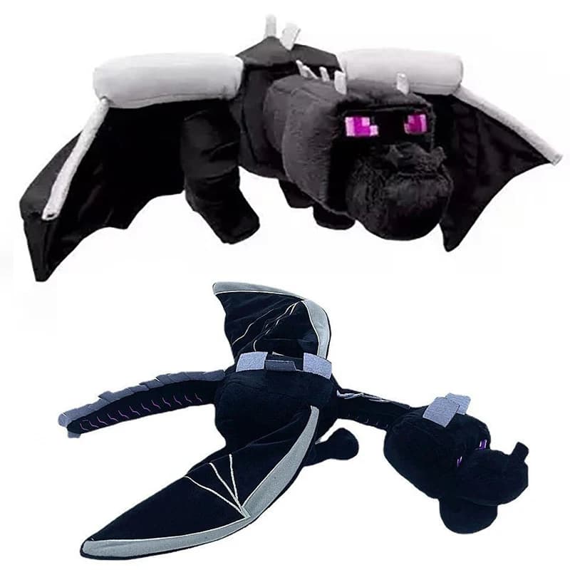 Ender Dragon Enderdragon giocattoli di peluche bambola Black Ender Dragon peluche morbidi animali di peluche giocattoli regali per bambini bambini