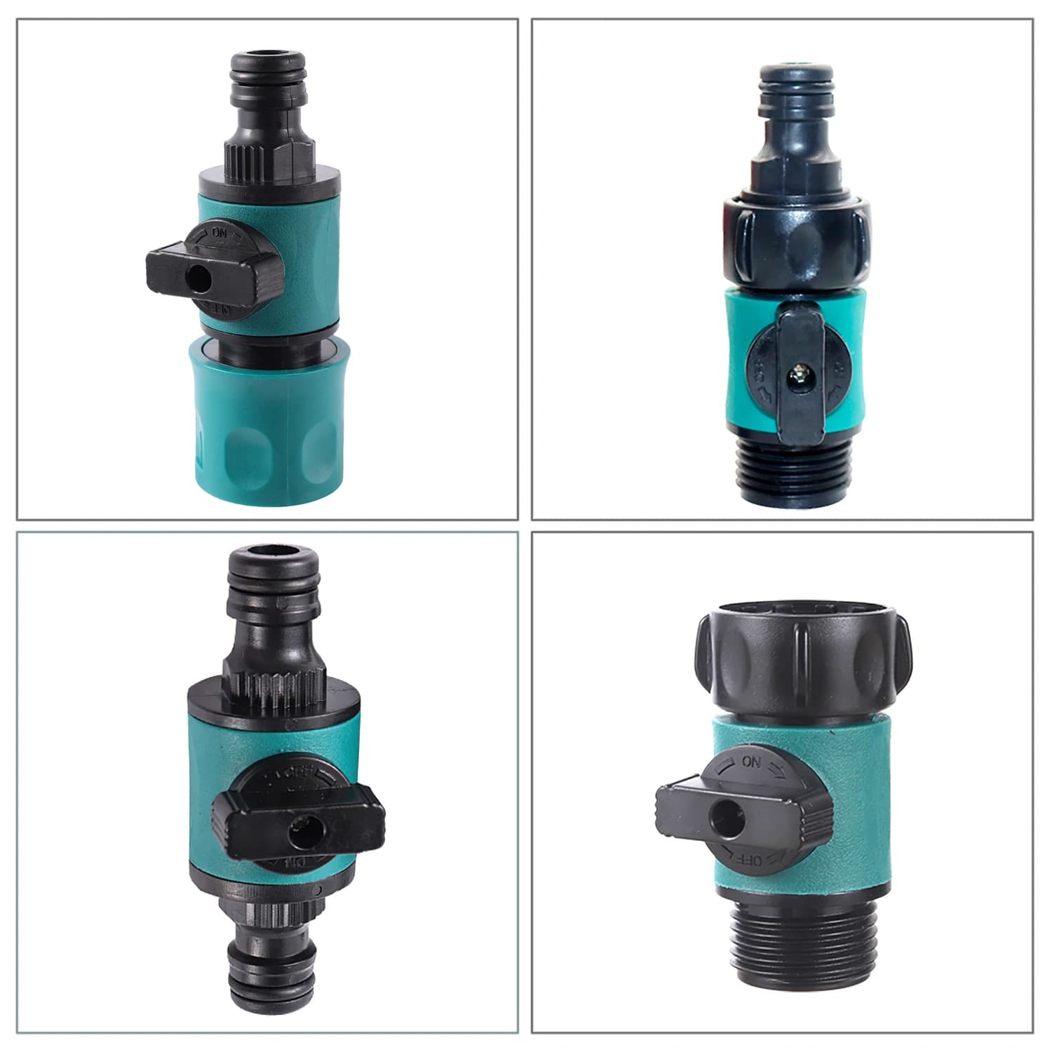 3/4" Fast Nipple Head Connector Interception Valve "Filettatura Uses Agriculture Irrigation Garden Irrigation Extension Adapter For Flexible Pipe