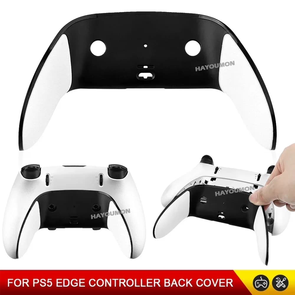 Cover posteriore per controller PS5 DSE, custodia posteriore per controller PS5 DSE Edge, accessorio di riparazione anti-sudore e antiscivolo