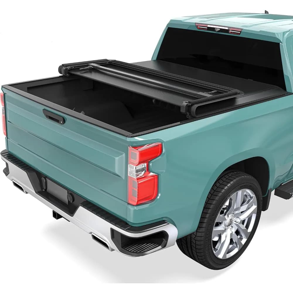 Soft cover for folding tonneau for Chevy Silverado/GMC Sierra 1500 2019-2025 5-foot bed