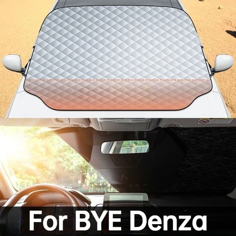 Car Windshield Anti-Snow Frost Sunshade For BYE Denza Leopard5 Leopard8 Ti3 Ti7 Shark Pickup Thermal Insulation Shield
