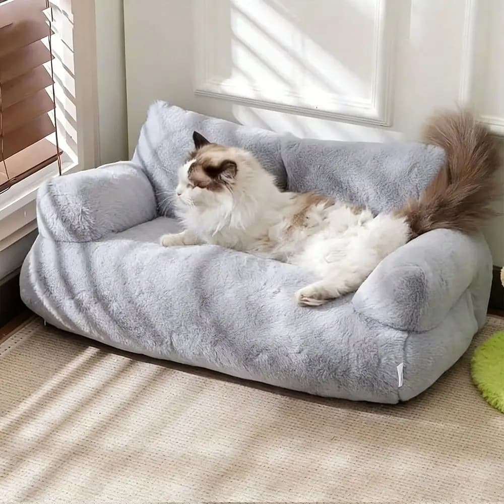 Accessori per cani, mobili e letti per animali domestici, cuccia per cani, cuccia in peluche, divano per animali domestici, morbido e caldo, adatto per cani e gatti, facile da pulire