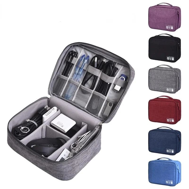 Phone Cord Protector Cable Management Organizer Digital Product Storage Bag Cable Management Cable Organizer Cord Hider