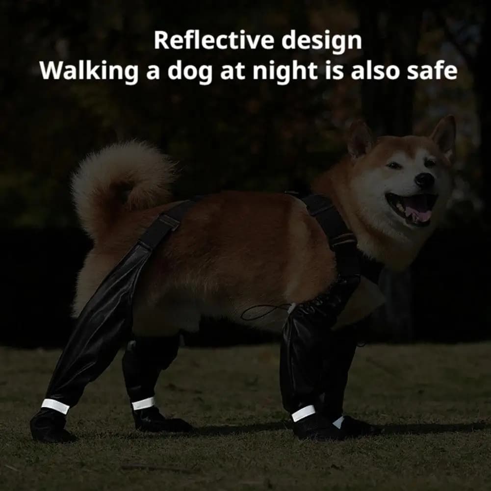 Le migliori scarpe antiscivolo per cani Protezione per zampe per animali domestici Stivaletti anticaduta per cani da pioggia per cani, Scarpe per calzini e reggicalze per esterni a prova di sporco per cani E6Q4