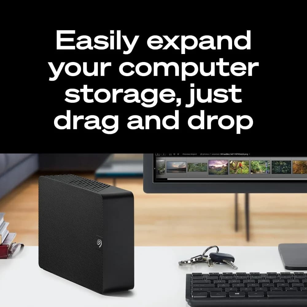 Disco Rigido Esterno da 20TB USB 3.0 per Desktop con Servizio di Recupero Dati