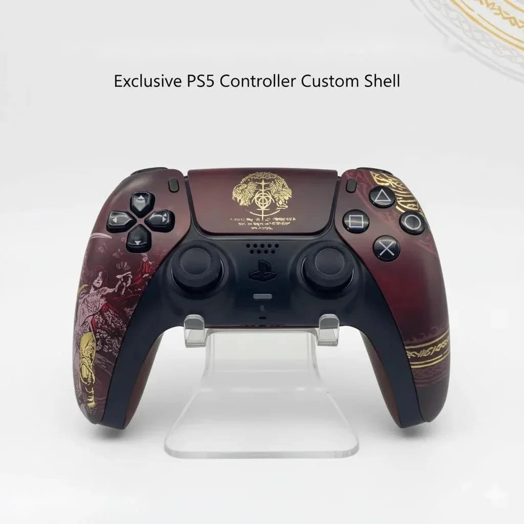 Guscio di Ricambio per Controller PS5, Cover Personalizzata Opaca Compatibile con Gamepad Wireless, Accessorio Fai-da-Te