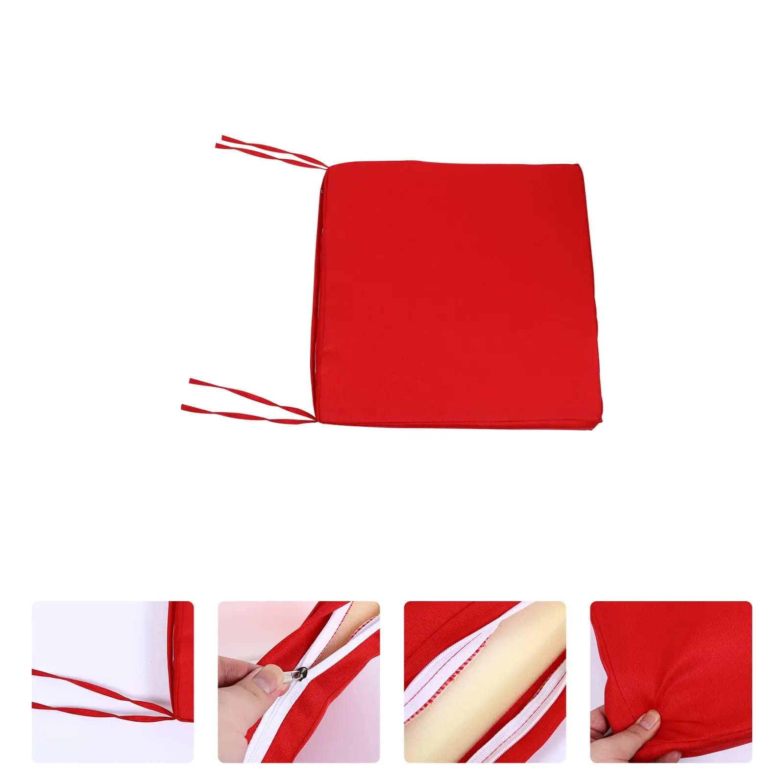 Waterproof and comfortable chair cushion, Washable and Breathable Square Seat Cover for Car, Sofa, Home and Office