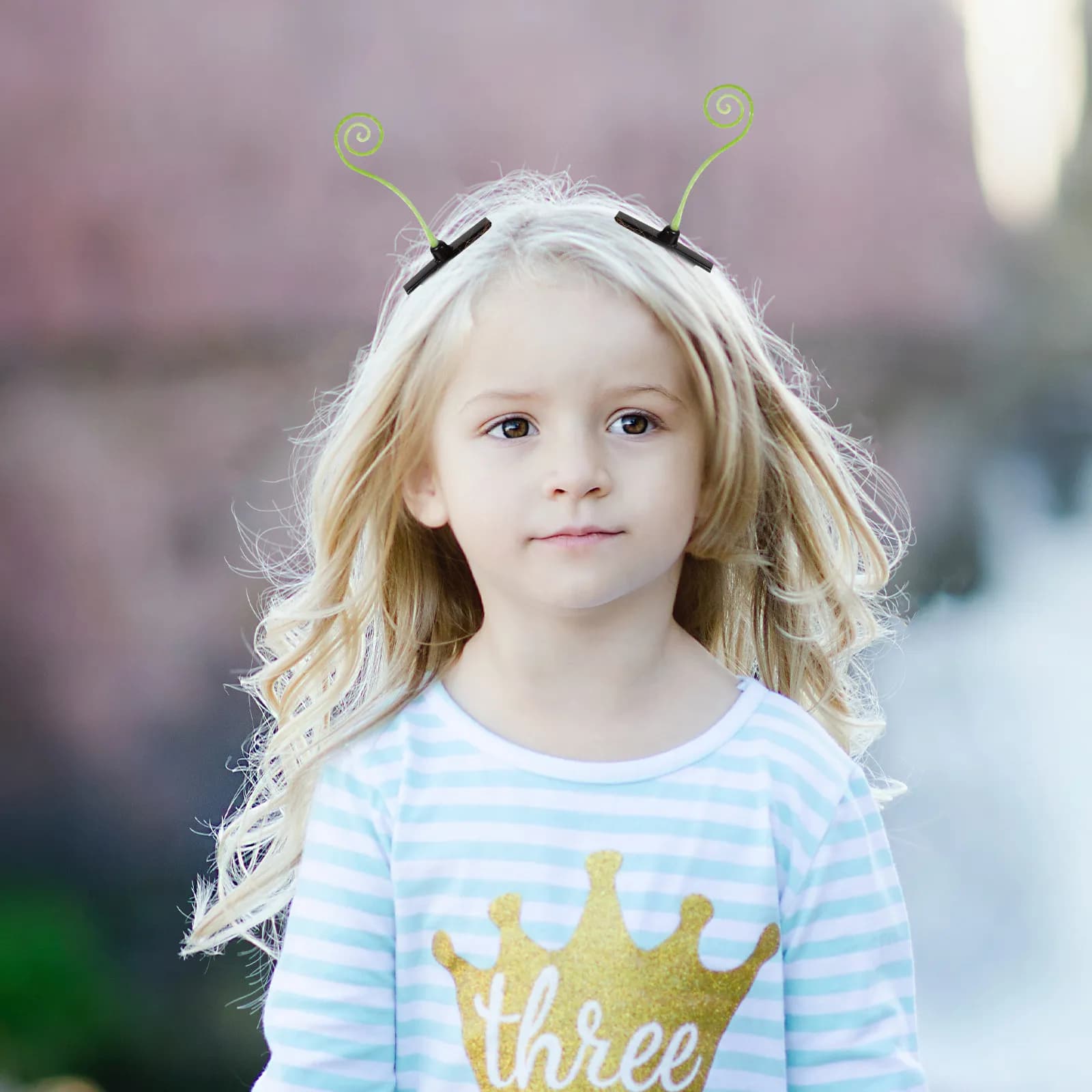 50Pcs Curly Grass Hair Clips for Girls Adorable Small Sprout Barrettes Lightweight Non-Slip Hair Accessories for Parties Gifts