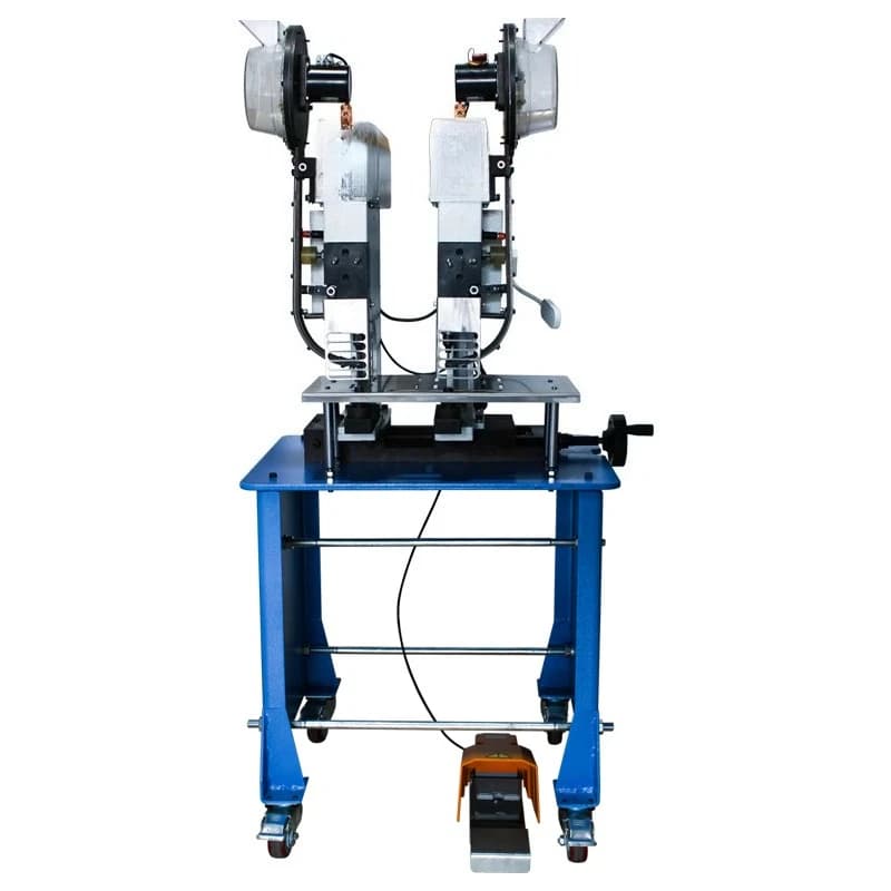Packaging bag automatic double hole punching machine