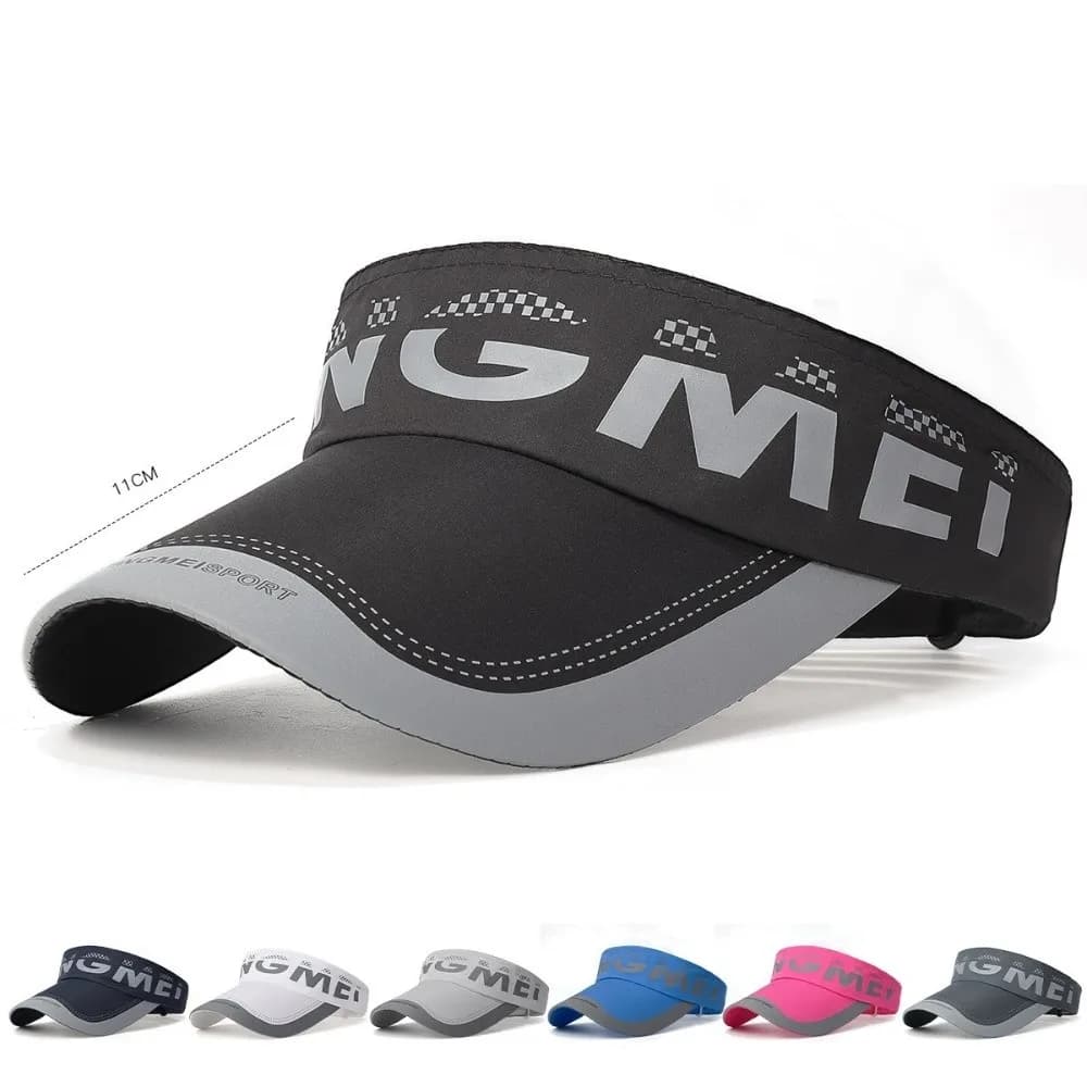 Cappello da Sole Regolabile e Traspirante alla Moda, Protezione UV, Cappello da Spiaggia, Berretto da Baseball Casual per Tennis