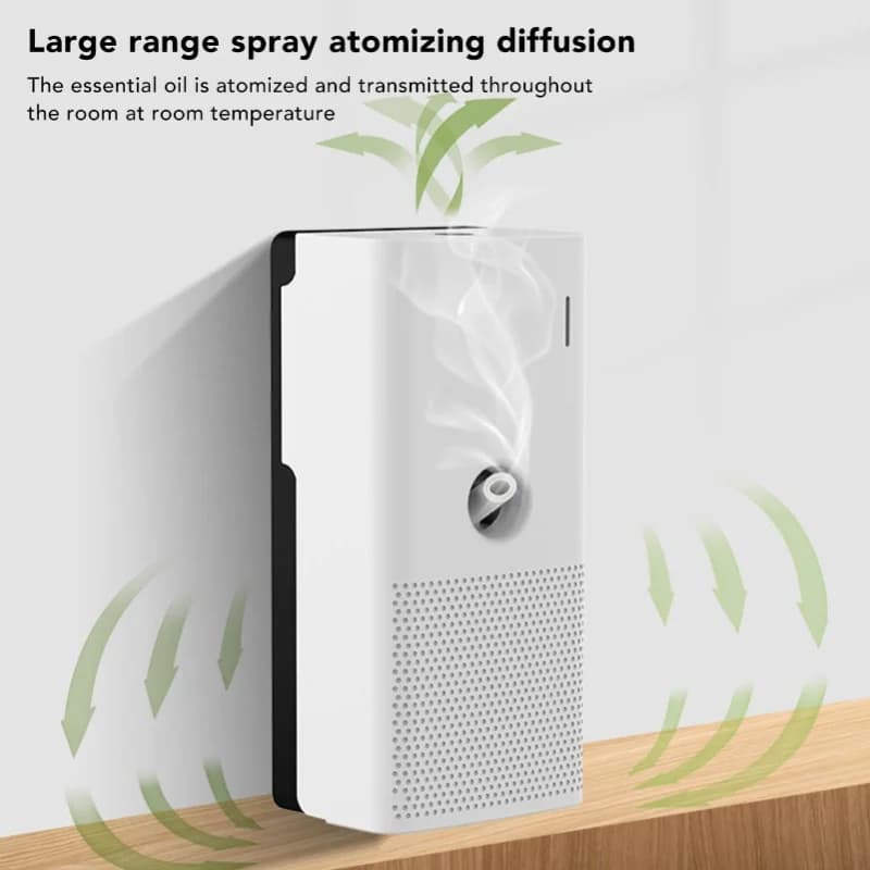 Aroma Diffuser Quiet Safe Essential Oil Diffuser White Home Fragrance For Bedroom Office Bathroom