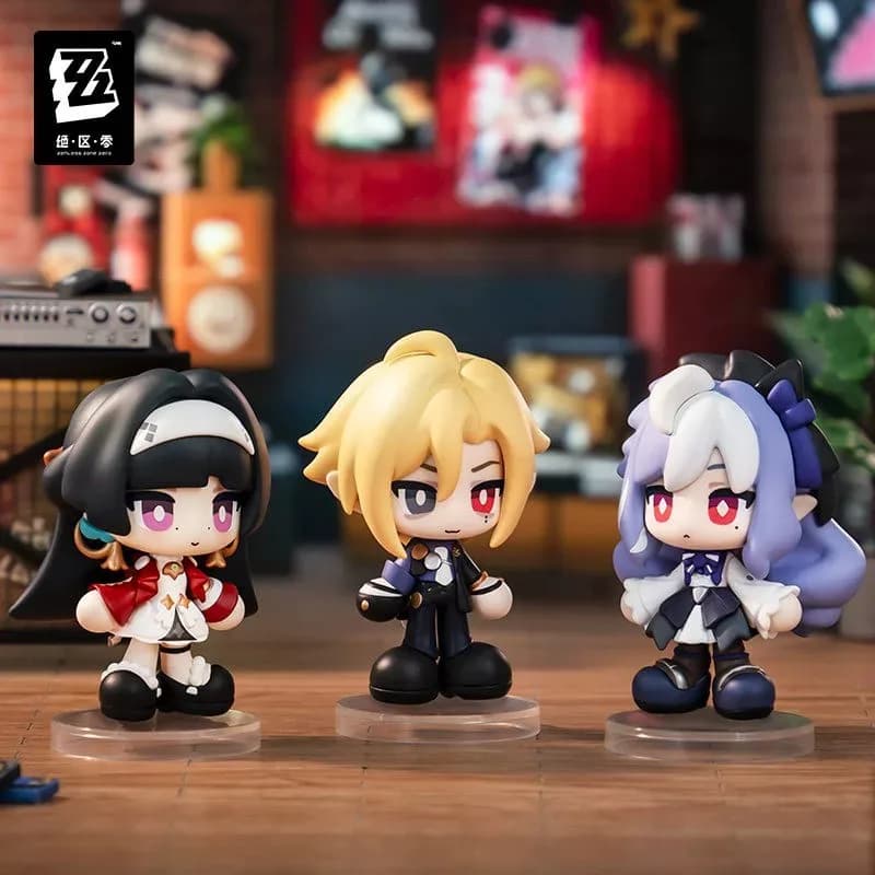 New Arrival Zenless Zone Zero Tiny Agents Series Blind Box Full Case Official Genuine Pvc Anime Figures Collectible Figurines