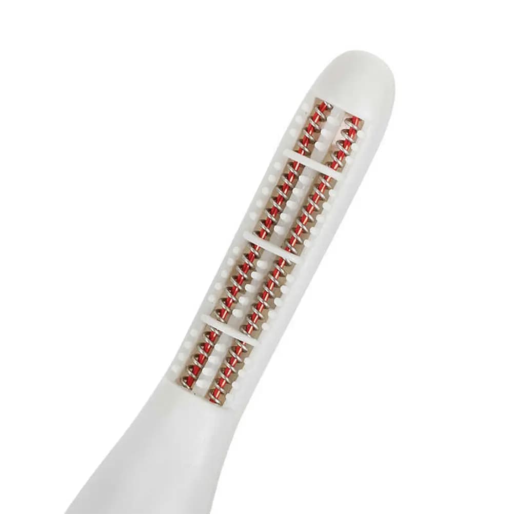 1 Pezzo Piegaciglia Elettrico Portatile Bianco Mini Riscaldante a Riscaldamento Rapido per Uso Domestico e Professionale, Efficace per Mascara