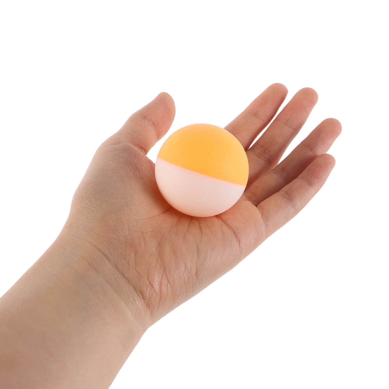 20 Palline da Ping Pong per Bambini, Design Bicolore Accattivante, Facili da Afferrare, Piccole Dimensioni, Palline da Allenamento per Giovani