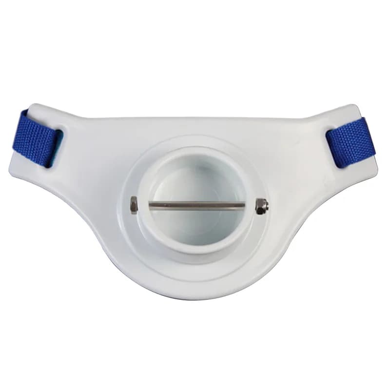 ISURE MARINE 2.3 Inch Inner Dia Fishing Fighting Waist Belt 360° Adjustable Fishing Belt Rod Holder