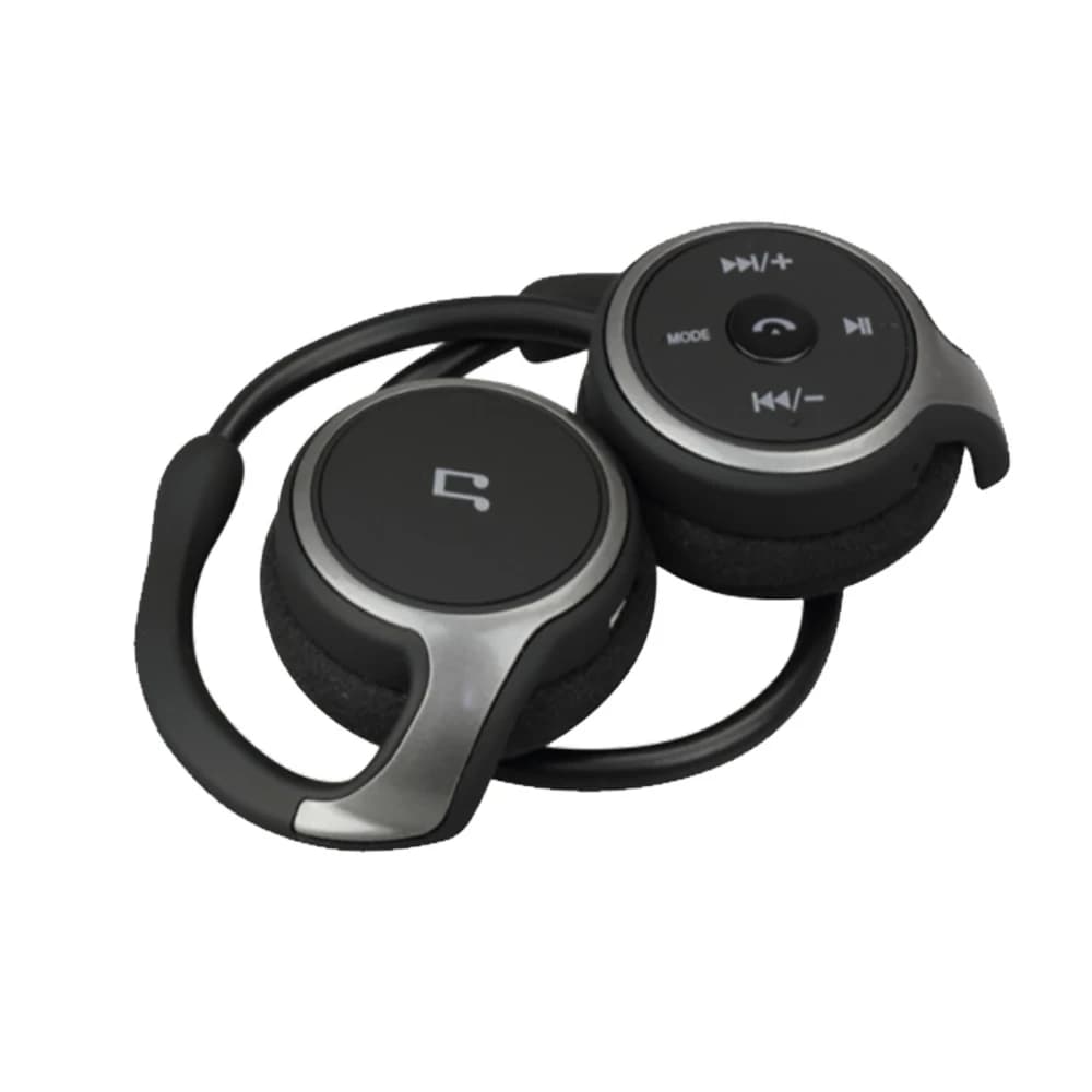 AX-698 cuffie sportive supporto Bluetooth 32G TF Card Radio FM cuffie Wireless portatili nere