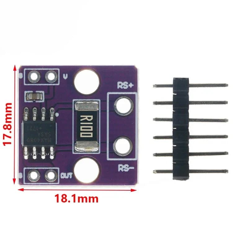 MAX4080 MAX4080SASA Current Module Current Sense Amplifier Detector Module High Precision 4.5V 190uA For Arduino