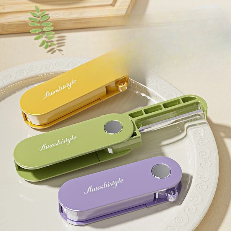 Portable fruit knife, multifunctional kitchen padding for home use, portable creative foldable padding