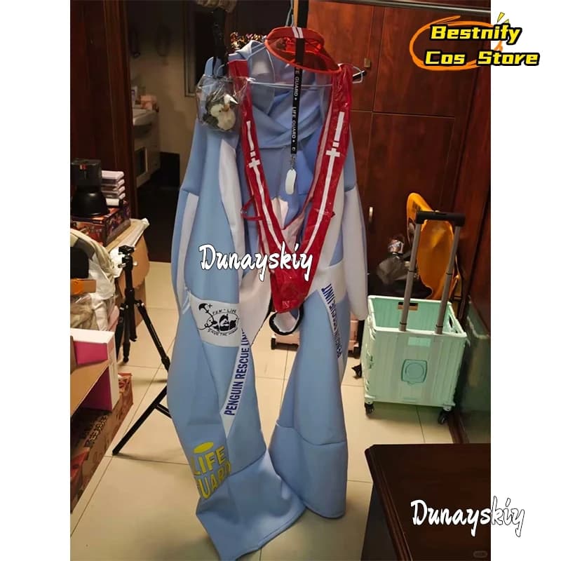 CR8.3*GoddVictory Marciana Swimsuit Cosplay Full Costume Game Character Outfit Comic Con Halloween Shooting Beach Style Female