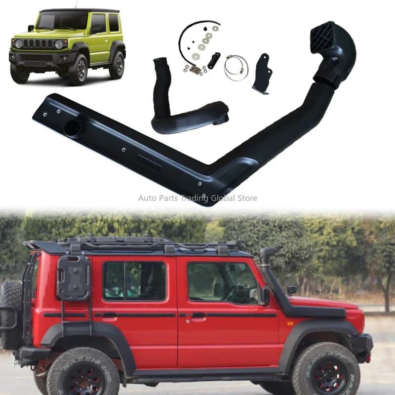 Offroad Black Need Drill Hole Car Snorkel Jimny Car Snorkel Kit For Jimny JB64 JB74 2018