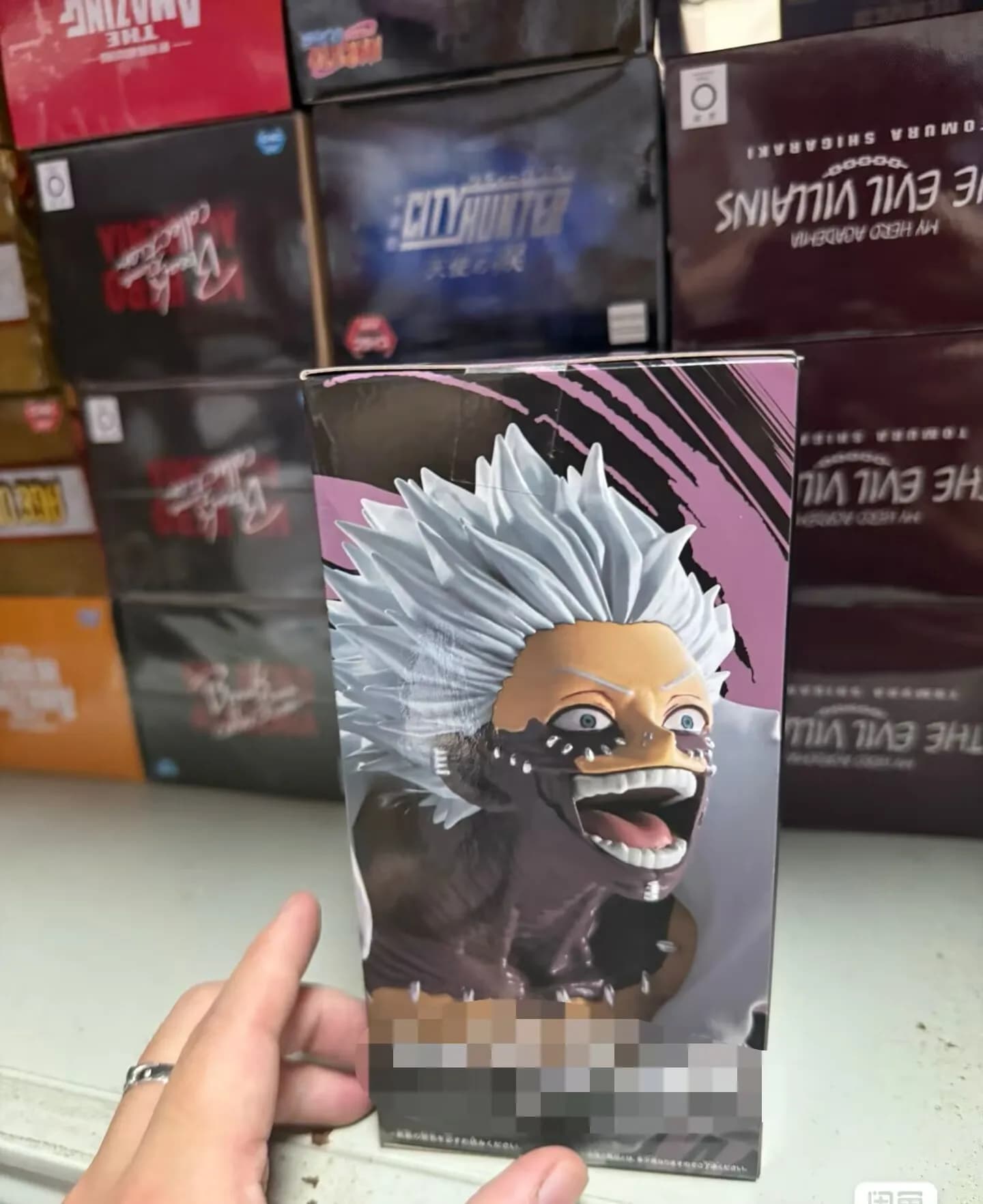 In stock BANDAI Original BANPRESTO My Hero Academia THE EVIL VILLAINS-DABI Anime Figure Model Toys ornament Collectible Gifts
