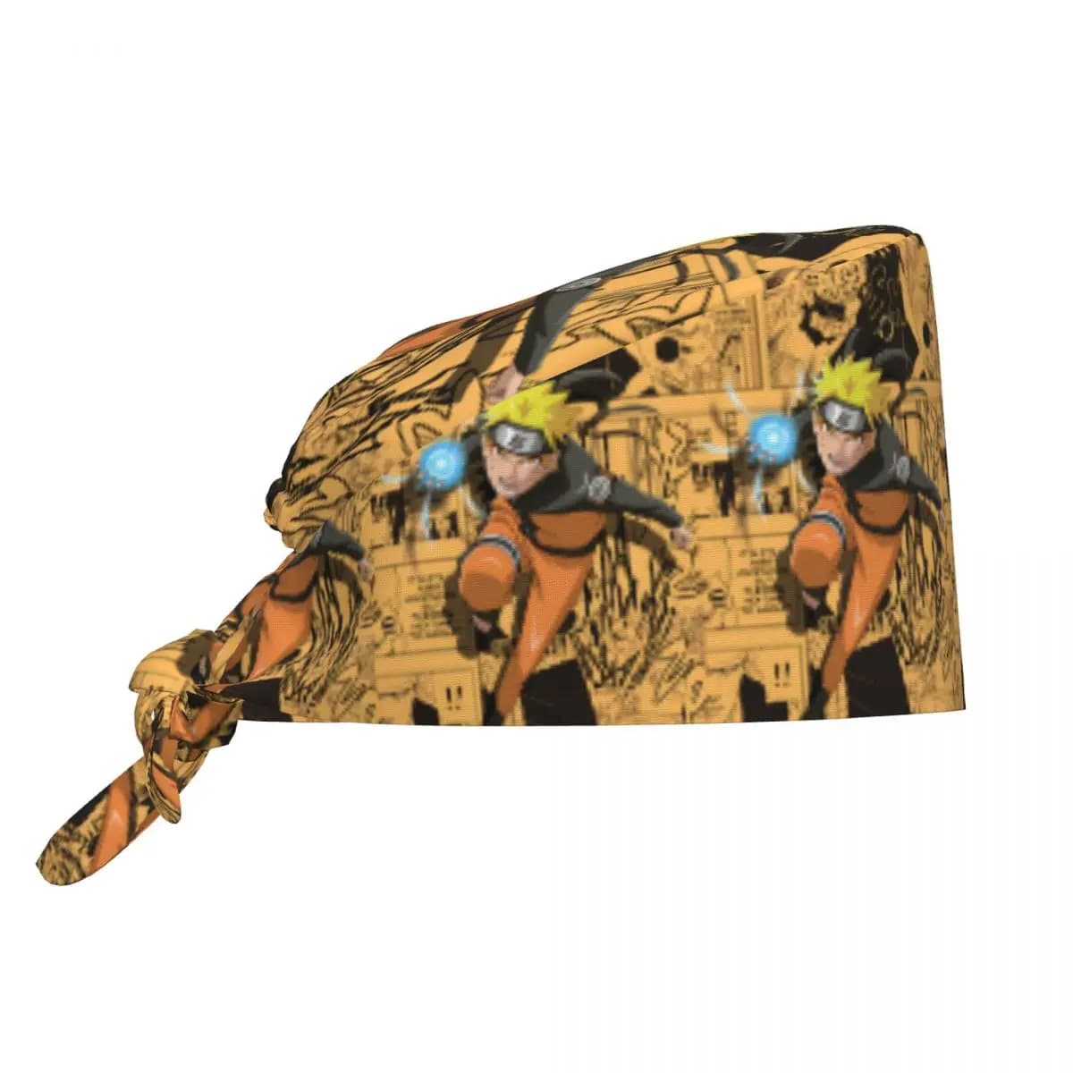 Cappello da Lavoro Regolabile N-Narutoes Uzumakis Naruto per Uomo e Donna, Cappello da Infermiere per Azione e Combattimento, Film Manga, Cappello Chirurgo