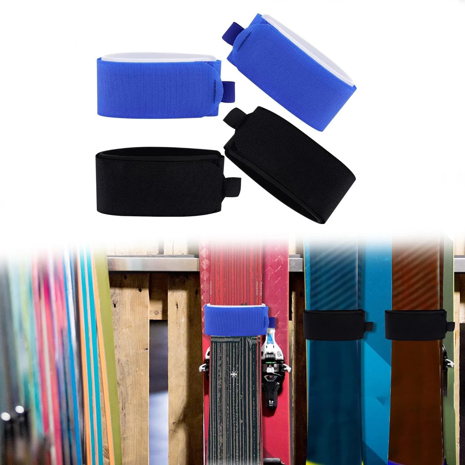 Cinghia regolabile in nylon per snowboard Cinghie per sci Cinghie di fissaggio per snowboard Accessori Cuscinetti protettivi in EVA Cinghie per legare per snowboard