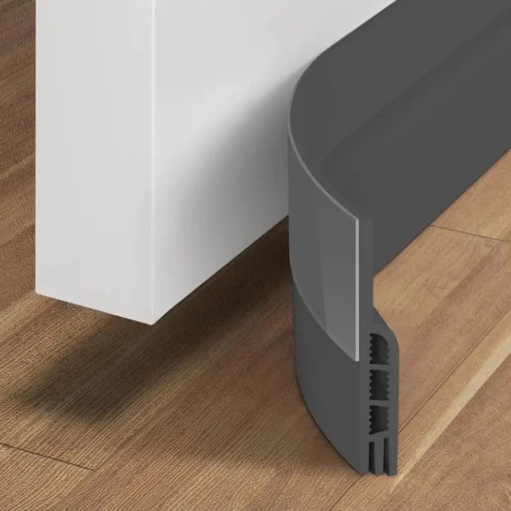 Striscia autoadesiva per guarnizione inferiore della porta Nastro sigillante per parabrezza adesivo forte per porta antipolvere a prova di inverno